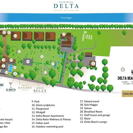 Parkhotel Delta, Wellbeing Hotell 4*
